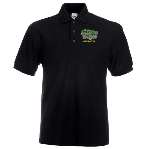 Stolly Operator Embroidered Polo Shirt